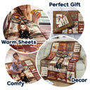 My Reading Blanket - Personalized Fleece Blanket, Sherpa Blanket
