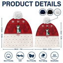Meowy Catmas - Personalized Bobble Beanie Hat
