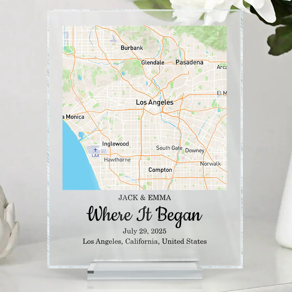 Gift For Couples,Gift For Husband,Gift For Wife,Gift For Boyfriend,Gift For Girlfriend,Love - Couple Anniversary Love Message - Personalized Vertical Rectangle Acrylic Plaque