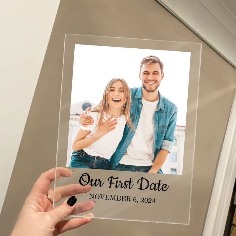 Gift For Couples,Gift For Husband,Gift For Wife,Gift For Boyfriend,Gift For Girlfriend,Love - Couple Anniversary Love Message - Personalized Vertical Rectangle Acrylic Plaque