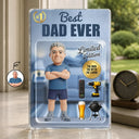 Gift For Husband,Gift For Yourself,Gift For Men,Gift For Father,Gift For Grandpa,Non-Eng,Photo - Toybox Figure,Humorous - Custom Photo Toybox Figure Best Dad Grandpa Ever Limited Edition - Personalized Custom Shaped Acrylic Plaque