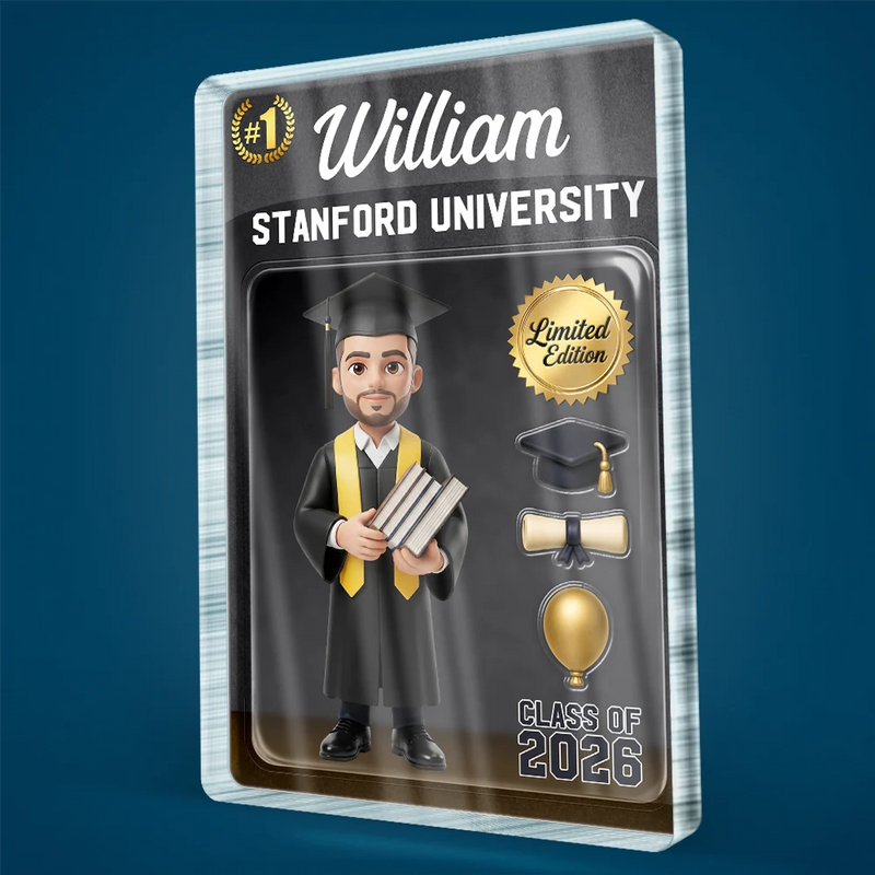 Custom Photo Toybox Figure Graduation Limited Edition Custom Photo Toybox Figure Graduation Limited Edition
