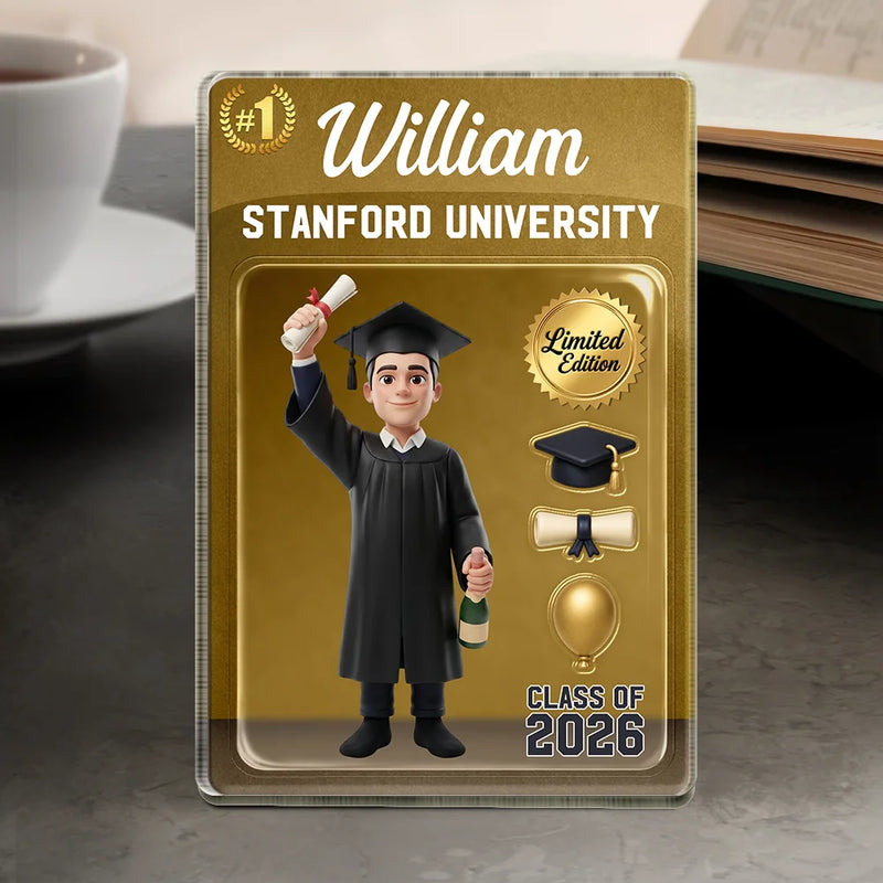 Custom Photo Toybox Figure Graduation Limited Edition Custom Photo Toybox Figure Graduation Limited Edition