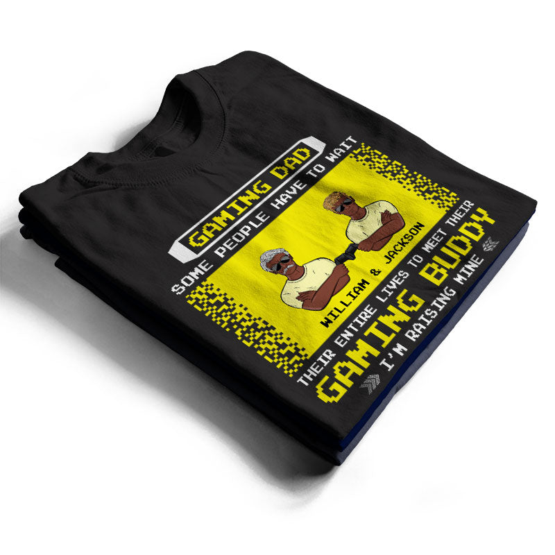 Gaming Dad - Gift For Father - Personalized Custom T Shirt