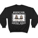 Gaming Dad - Gift For Father - Personalized Custom T Shirt
