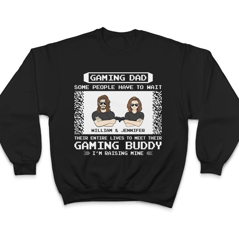 Gaming Dad - Gift For Father - Personalized Custom T Shirt
