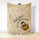 Reading Corner Just A Girl Who Loves Books - Personalized Custom Fleece Blanket