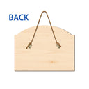 Retirement Rules - Gift For Father Mother Grandparents - Personalized Custom Shaped Wood Sign