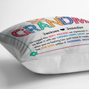 Grandma Nana I Hug This Pillow - Gift For Grandparents - Personalized Pillow