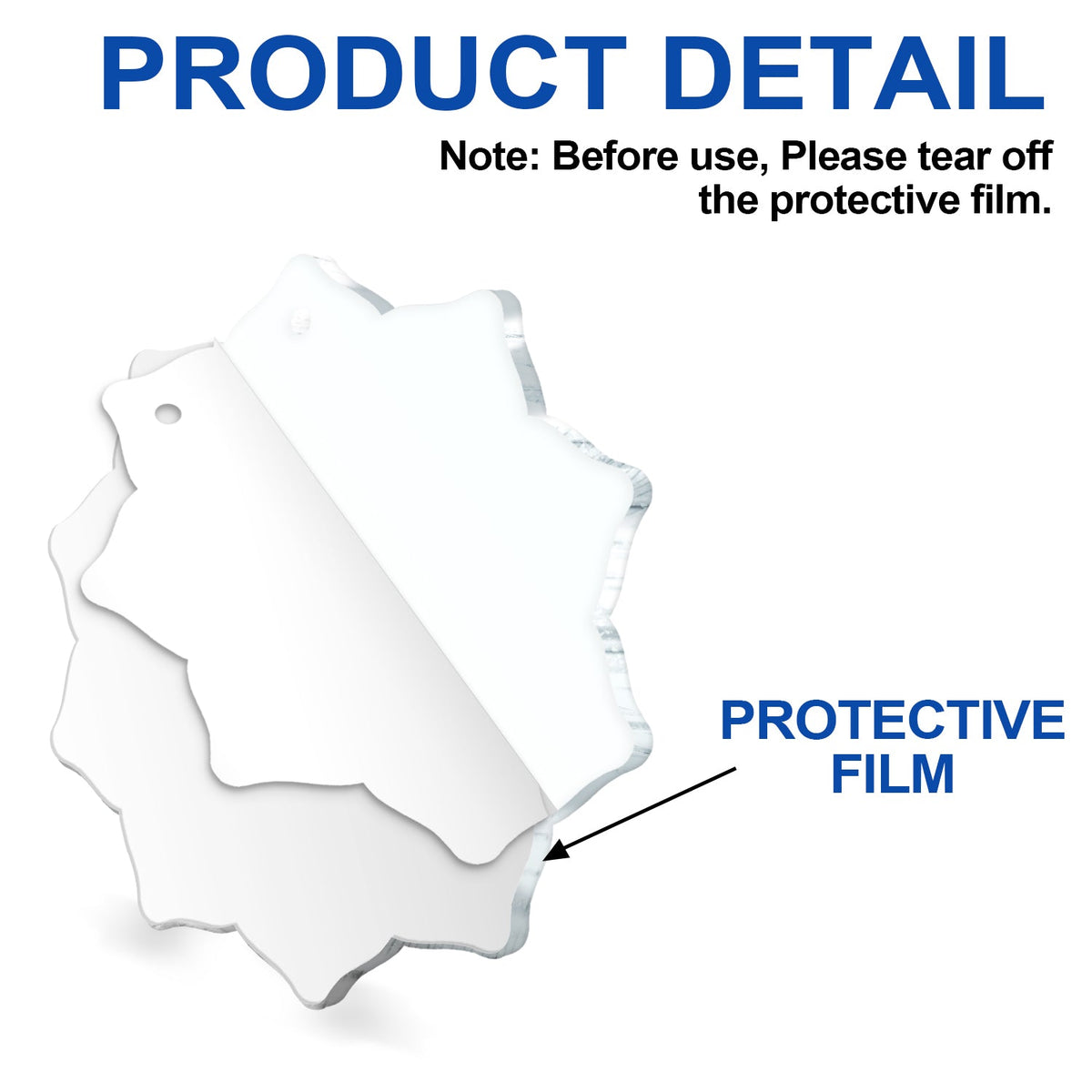 Namasleigh - Cadeau de Noël pour les amateurs de yoga - Décoration acrylique personnalisée