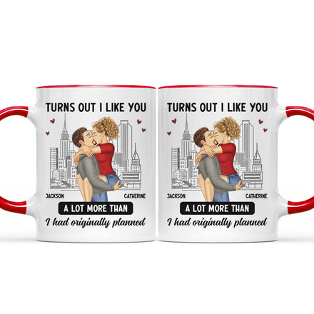 Couple, il s'avère que je t'aime beaucoup plus - Cadeau pour couple - Tasse décorative personnalisée