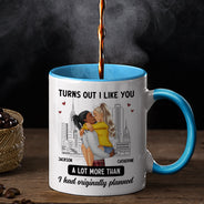 Couple, il s'avère que je t'aime beaucoup plus - Cadeau pour couple - Tasse décorative personnalisée