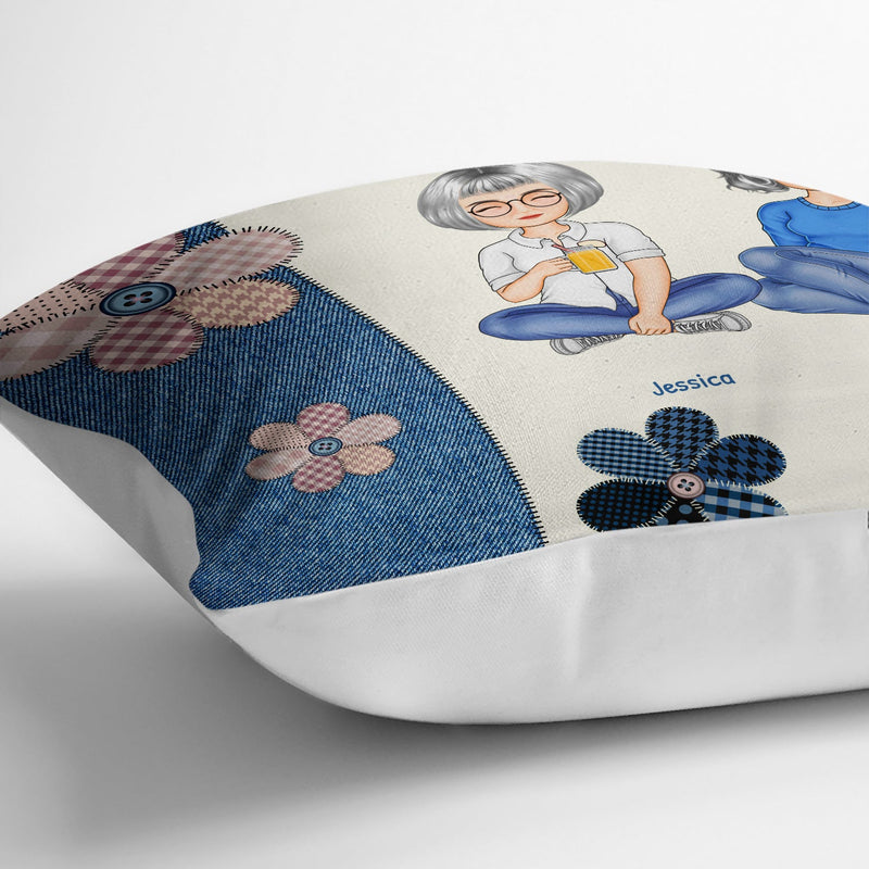 True Blessing To Me - Gift For Bestie - Personalized Pillow