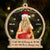 Christmas Kissing Couple It's Just You Always Sexy - Gift For Couples - Personalized 2-Layered Mix Ornament