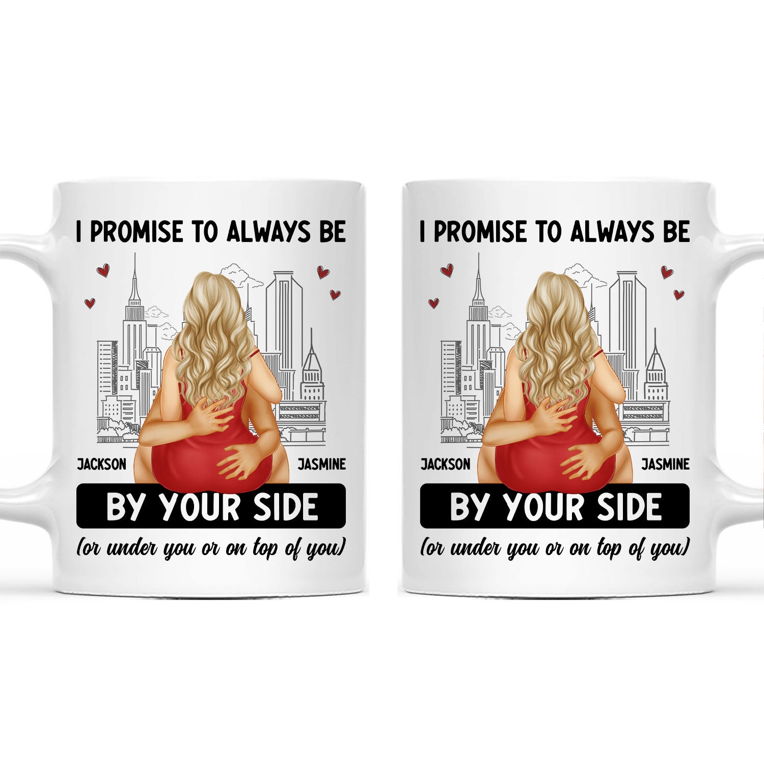 Couple Always Be By Your Side - Gift For Couples - Personalized Mug