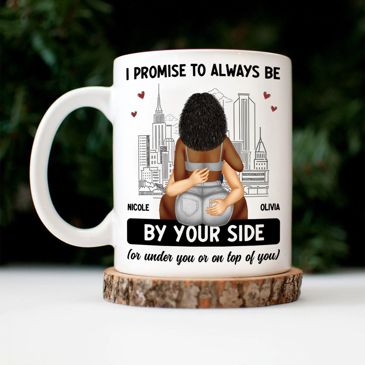 Couple Always Be By Your Side - Gift For Couples - Personalized Mug