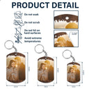 Custom Photo No One Else Will Tolerate Me - Gift For Couples - Personalized Aluminum Keychain