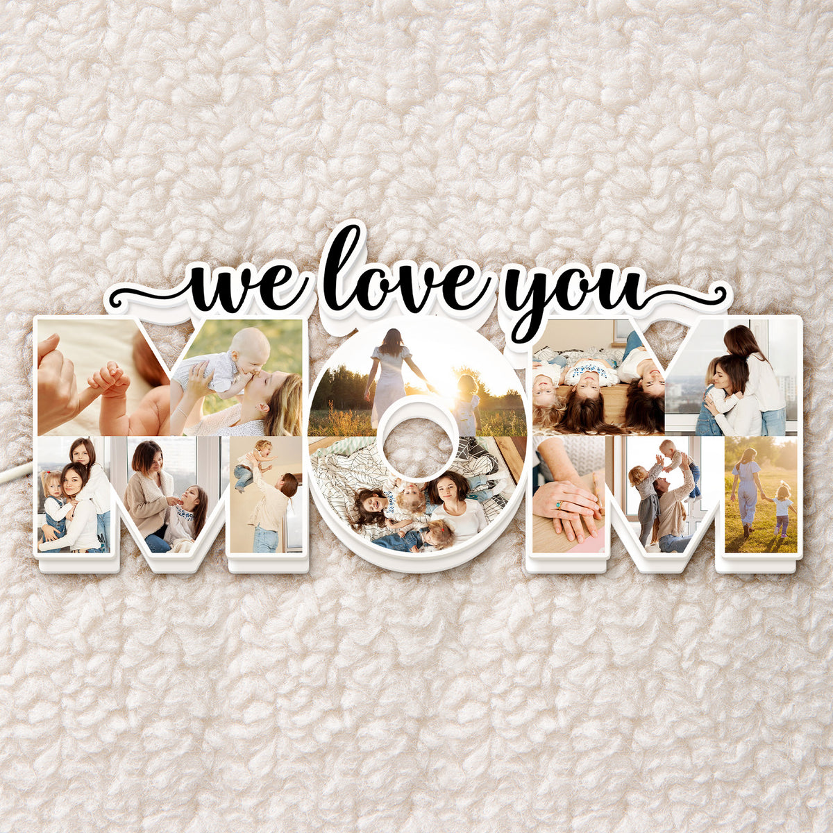 Custom Photo Mom We Love You - Gift For Mother - Personalized Custom S ...