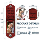 Custom Photo You Are My Favorite - Gift For Couples - Personalized Leather Photo Keychain