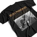 Photo personnalisée N&amp;B Only You - Cadeau pour couple - T-shirt personnalisé