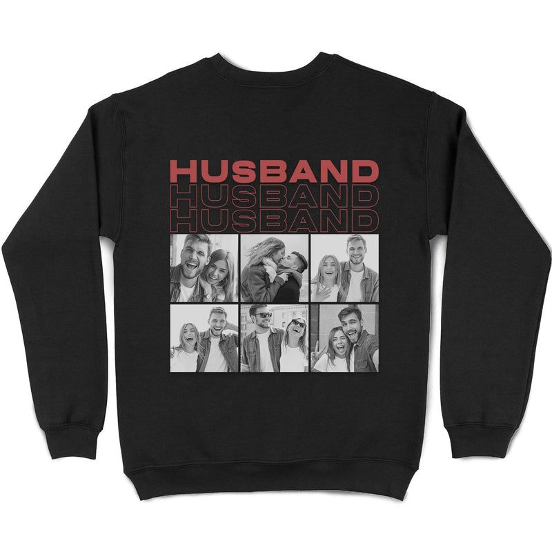 Photo personnalisée N&B Only You - Cadeau pour couple - T-shirt personnalisé