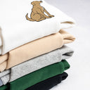 Portrait photo personnalisé sur une ligne - Cadeau pour vous-même, votre famille, vos couples, les amoureux des animaux - Sweat-shirt brodé personnalisé