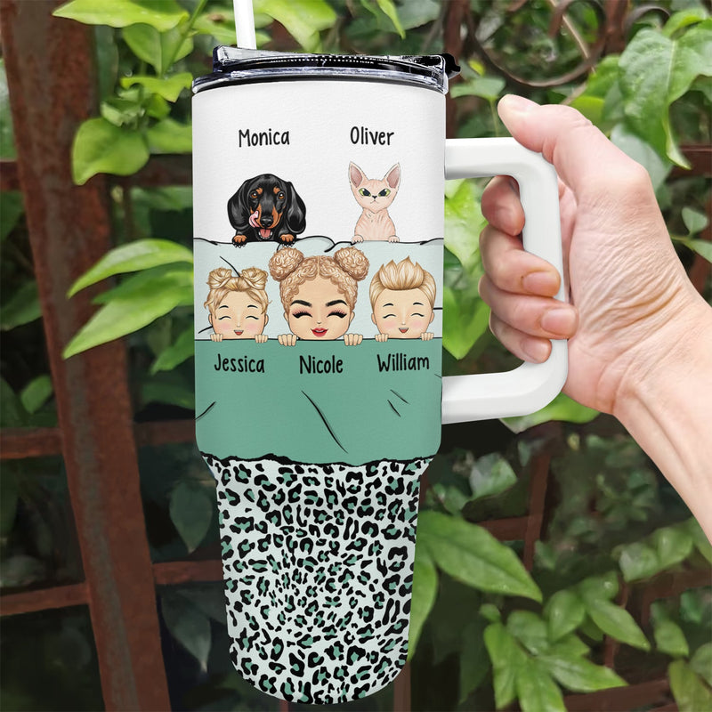 If I Ever Go Missing - Funny Gift For Mom - Personalized 40oz Tumbler With Straw