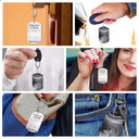 Custom Photo Calendar Baby Announcement - Gift For Pregnant Mother - Personalized Aluminum Keychain