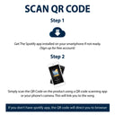 Cartoon Couple QR Code You're The Only One - Personalized Acrylic Keychain