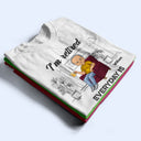 I'm Retired Everyday Is Saturday - Gift For Parents, Grandparents, Retired, Retirement Gift - Personalized Custom T Shirt