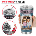 You Are My Love I Married You Because I Can't Live Without You - Anniversary, Loving Gift For Couples, Husband, Wife - Personalized Custom Tumbler