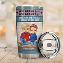 You Are My Love I Married You Because I Can't Live Without You - Anniversary, Loving Gift For Couples, Husband, Wife - Personalized Custom Tumbler