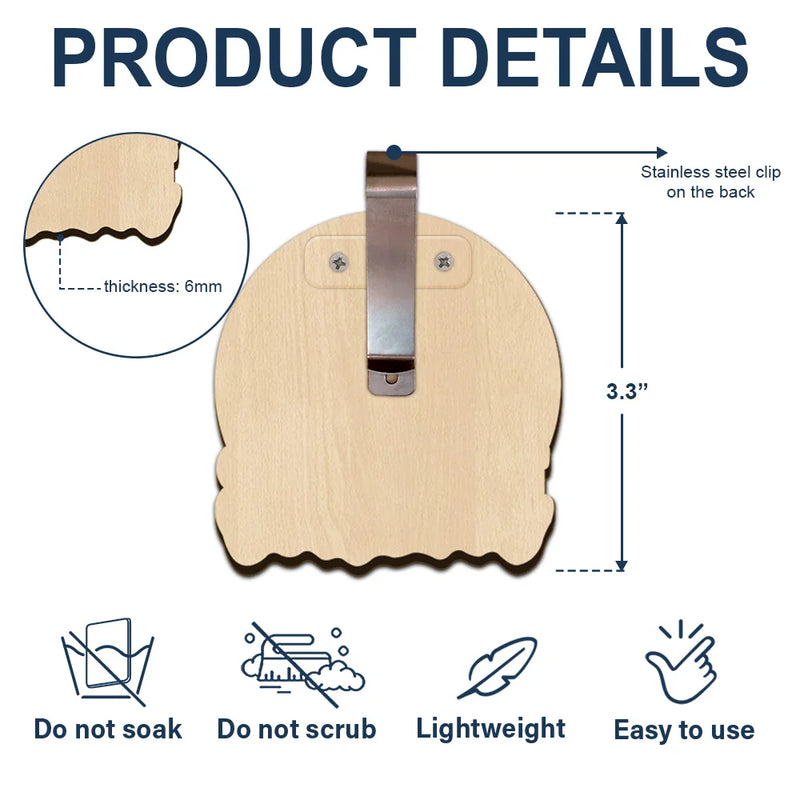 Bestie Sisters Forever - Personalized Custom Shaped Car Visor Clip