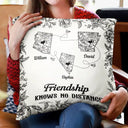 Long Distance,Gift For Bestie,Love - Great Friends Are Hard To Find - Personalized Pillow