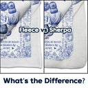 Gift For Bestie,Gift For Sisters,Gift For Sibling,Happy - Best Friends Forever Connected By Heart Toile - Personalized Fleece Blanket, Sherpa Blanket