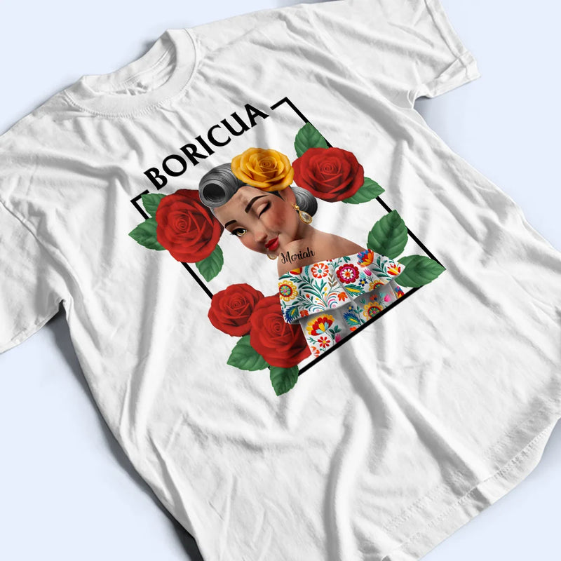 Gift For Bestie, Gift For Sisters, Gift For Yourself, Gift For Women, Happy, Hispanic - Hispanic Woman Latinos - Personalized T Shirt