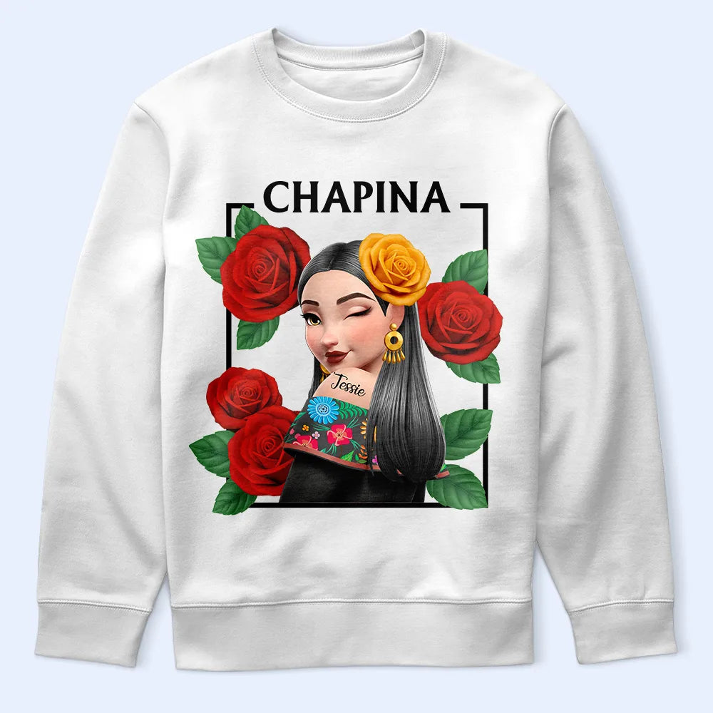Gift For Bestie, Gift For Sisters, Gift For Yourself, Gift For Women, Happy, Hispanic - Hispanic Woman Latinos - Personalized T Shirt