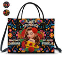 Gift For Bestie,Gift For Sisters,Gift For Yourself,Gift For Women,Happy,Hispanic - Always Chingona Sometimes Cabrona But Never Pendeja Hispanic - Personalized Leather Bag