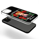 Gift For Bestie,Gift For Sisters,Gift For Yourself,Gift For Women,Happy,Hispanic - Hispanic Woman Latina Mexican - Personalized Clear Phone Case