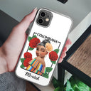 Gift For Bestie,Gift For Sisters,Gift For Yourself,Gift For Women,Happy,Hispanic - Hispanic Woman Latina Mexican - Personalized Clear Phone Case