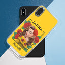 Gift For Bestie,Gift For Sisters,Gift For Yourself,Gift For Women,Happy,Hispanic - Hispanic Woman Latina Mexican - Personalized Clear Phone Case