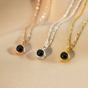 Gift For Couples,Gift For Wife,Gift For Girlfriend,Love,LGBT,Gift For Women - Custom Photo You & Me We Got This Couple - Personalized Bubble Projection Necklace