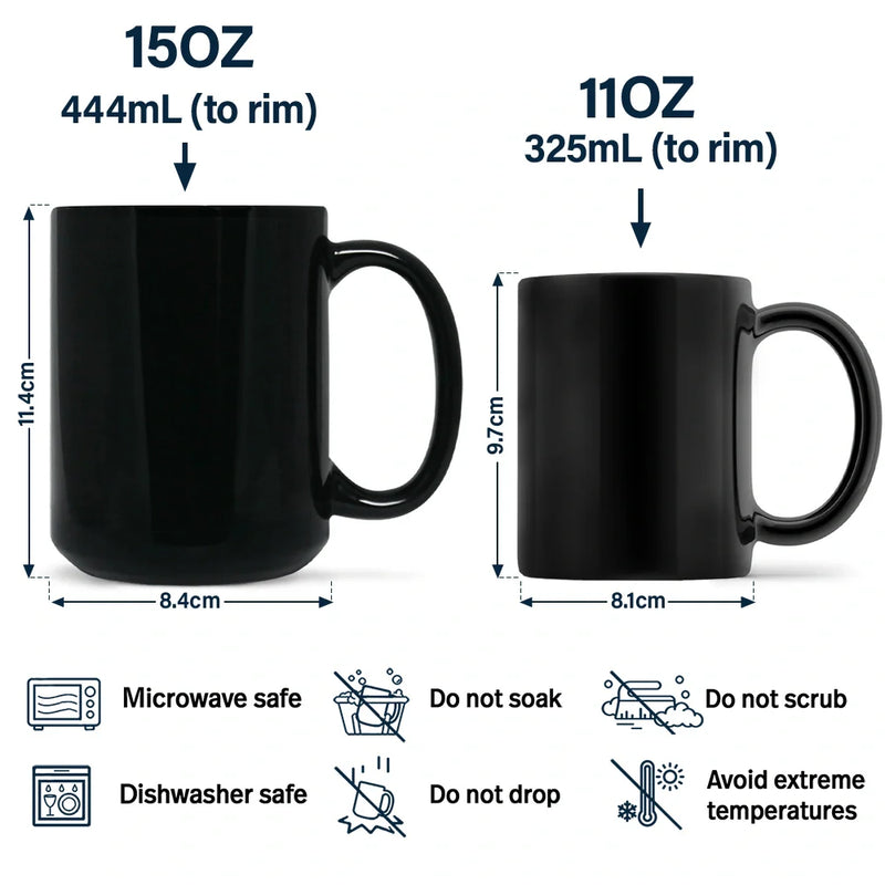 In Case I Don't Say It Enough Couples - Personalized Black Mug