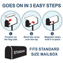 Family, Happy - Welcome House Address Number Sign - Personalized Mailbox Cover