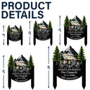 Camping, Campsite, Family - Making Memories One Campsite At A Time - Personalized Metal Garden Stake