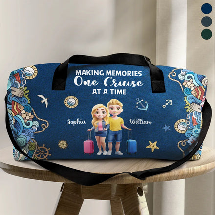 Créer des souvenirs une croisière à la fois Effet 3D - Sac de sport personnalisé