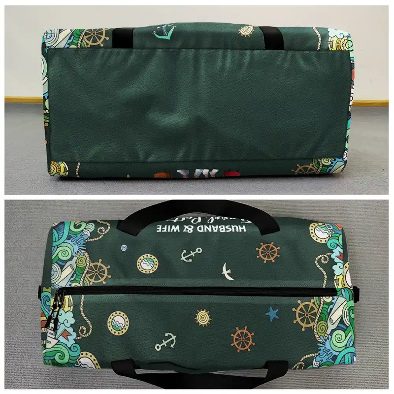 Gift For Couples,Gift For Husband,Gift For Wife,Gift For Men,Gift For Women,Travel,Love - Making Memories One Cruise At A Time 3D Effect - Personalized Duffle Bag