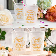 Playful,Cruising,Family,Summer,Custom Text - Making Memories One Wave At A Time - Personalized Frosted Cups