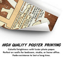 Meeting You Was Fate Family Old Couple Anniversary Gift - Personalized Custom Poster