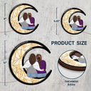 Gift For Yourself,Gift For Mother,Gift For Father,Dad,Gift For Daughter,Gift For Son,Gift For Sibling,Gift For Sisters,Gift For Brothers,Gift For Bestie,Memorial,Daughters, Sons - Memorial Always With You - Personalized LED Light Wooden Plaque
